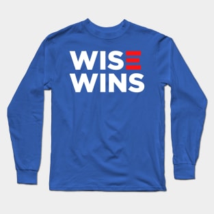 Wise Wins - Joe Biden 2020 Long Sleeve T-Shirt